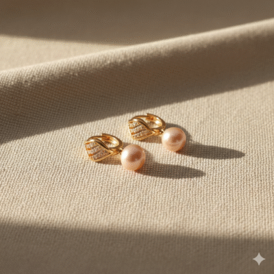 Lilia Pearl Angelic Earrings